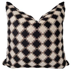 Diamond Checker Pillow Cover